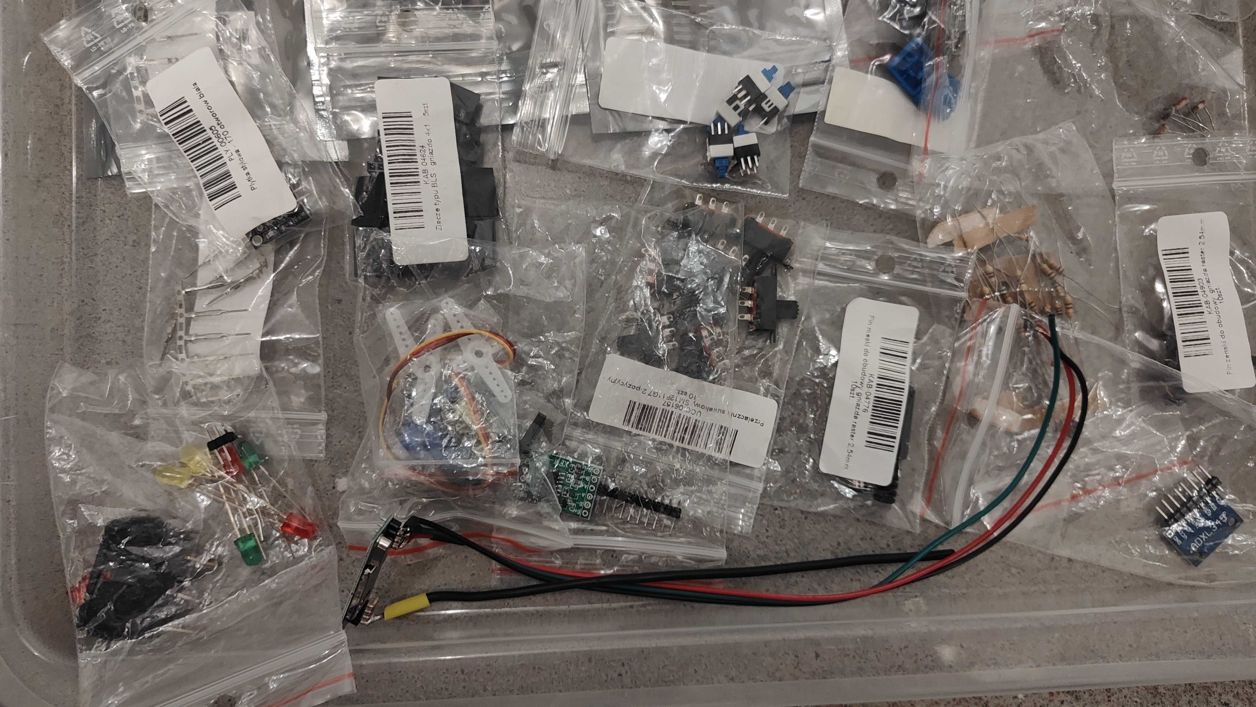Elementy elektroniczne do Arduino