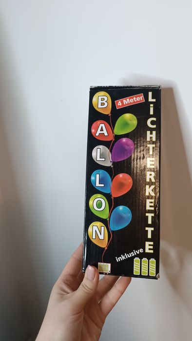 Nowa girlanda balony LED łańcuch świetlny t.k. Maxx