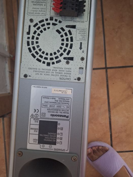 Sistema de som para sala ou outro lugar