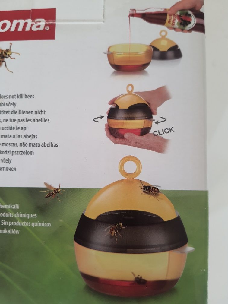 Tescoma ekologiczna pułapka na osy nie szkodzi owadom