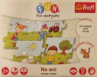 Puzzle Na wsi - dwustronne - 10 elementów - wiek 2+ /Trefl