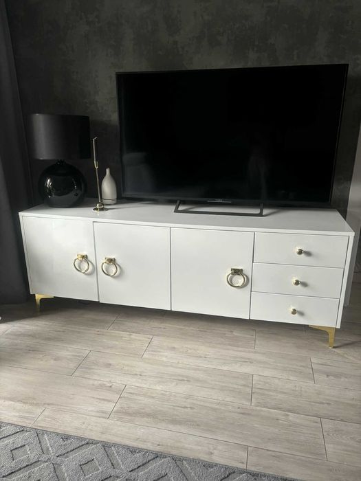 Komoda Biala Połysk