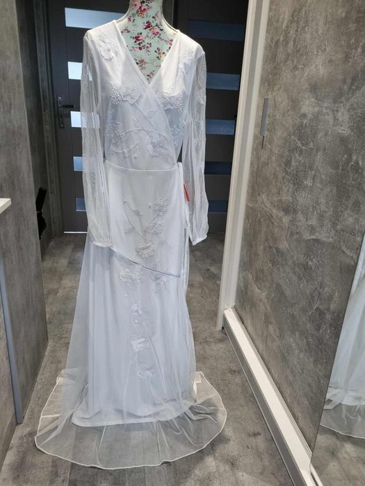 Nowa suknia ślubna XL 42 Frock & Frill