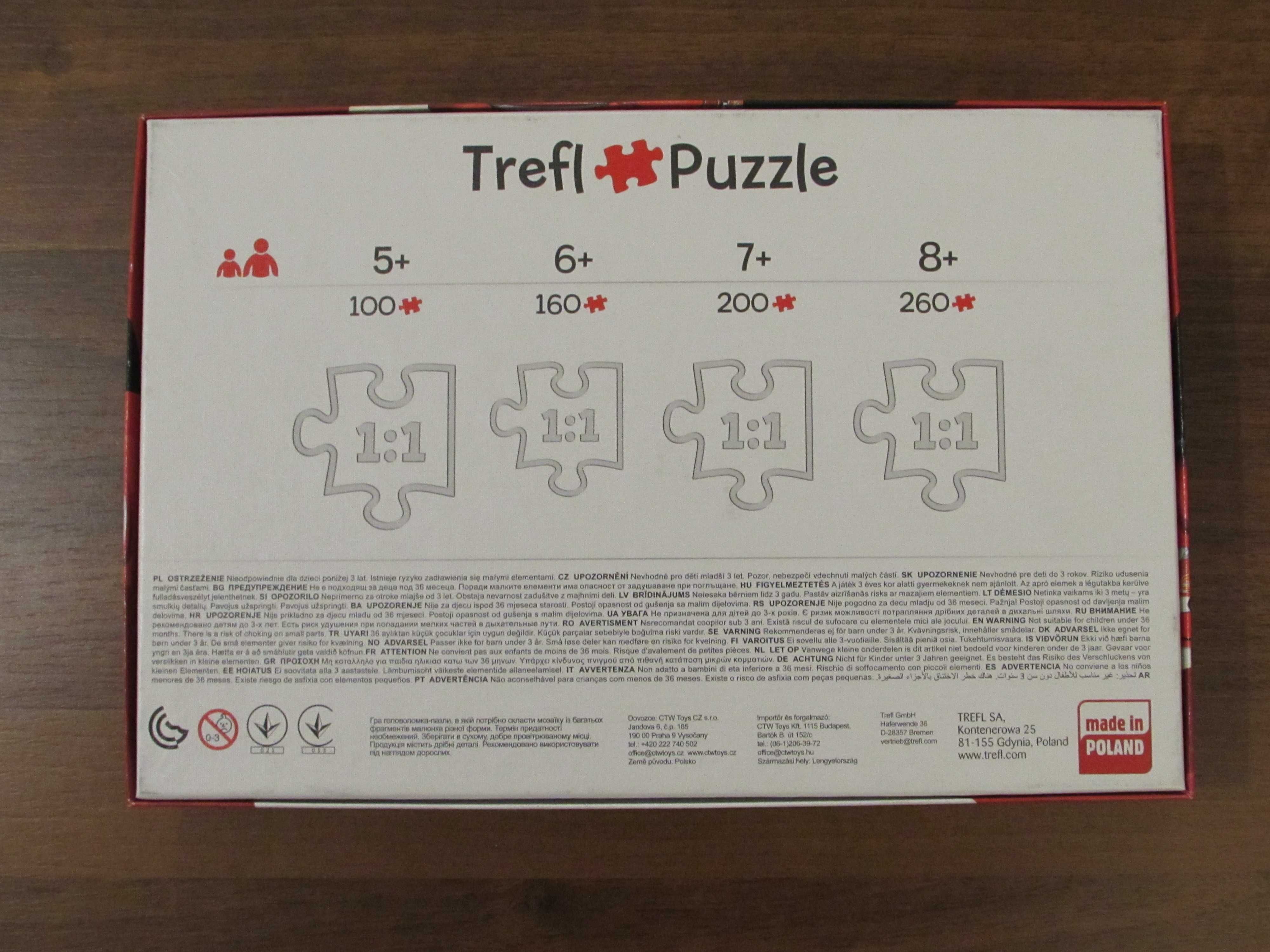 Puzzle Trefl 100 el. Cars Auta 3
