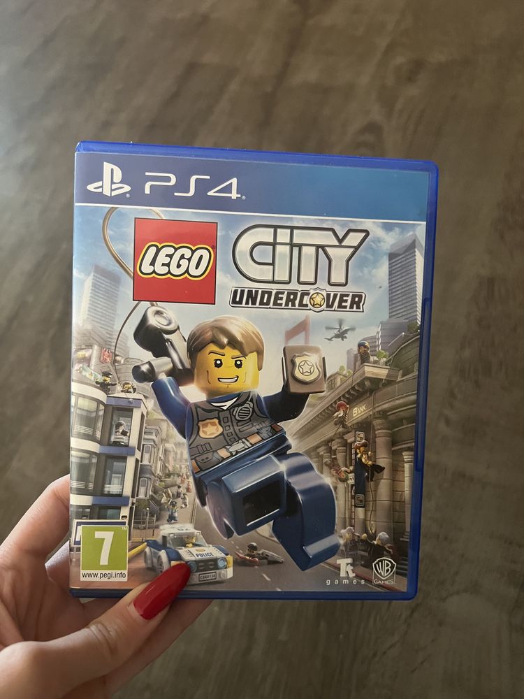 Lego sity undercover, диск, PS 4