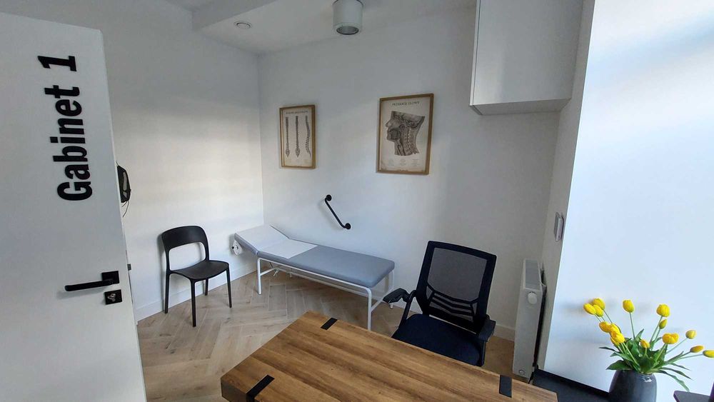 Gabinet lekarski na wynajem - nowy, klimatyzacja, internet