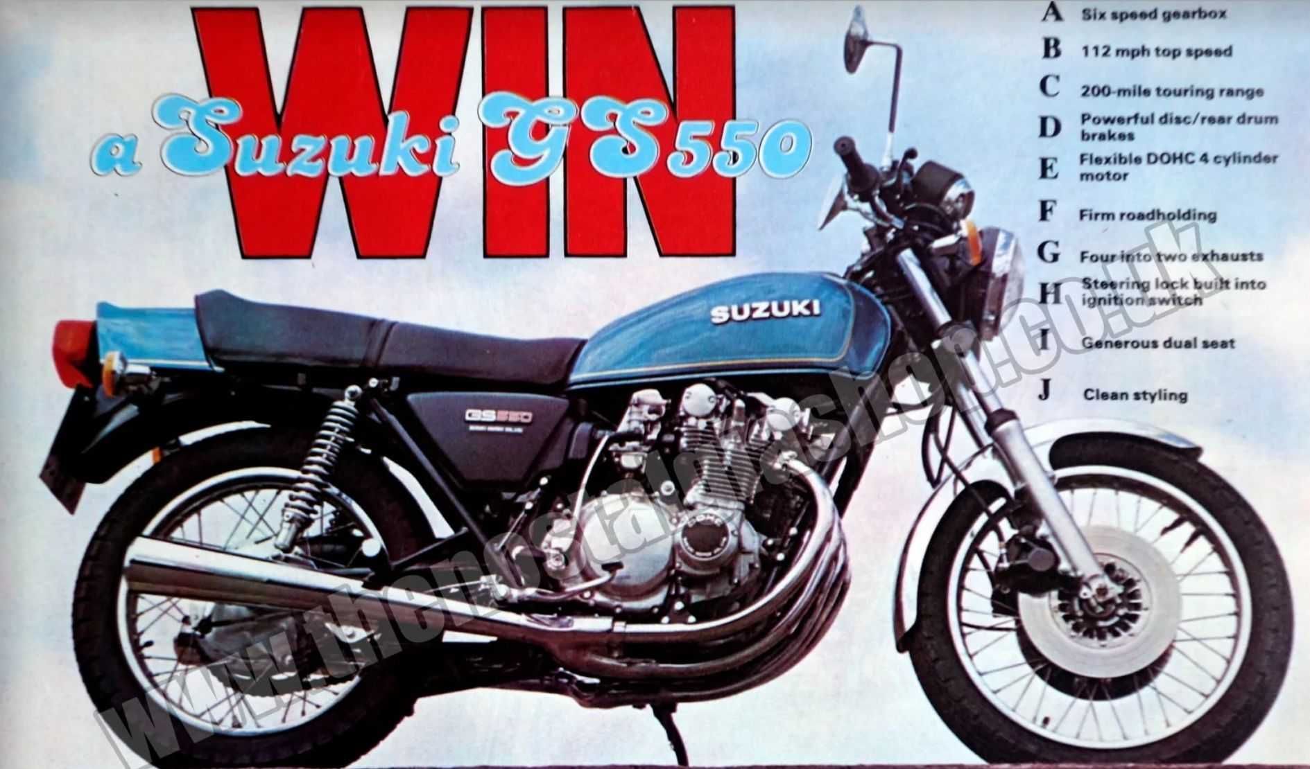 SUZUKI GS 550 Katana 1977