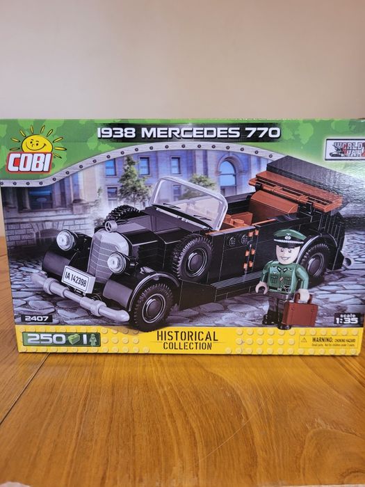 Klocki COBI 1938 Mercedes 770 – Historical Collection (2407)
