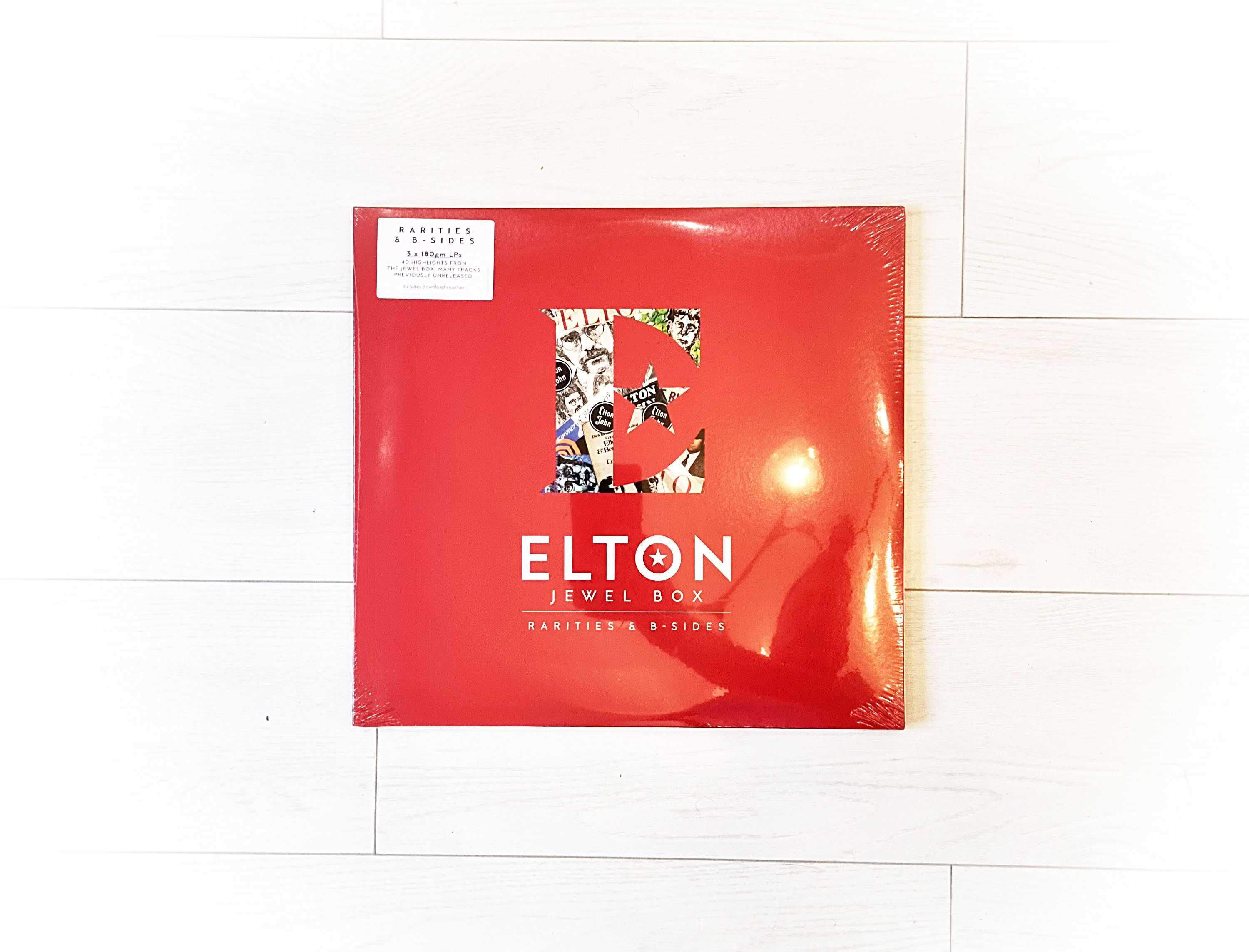 3 LP платівки Elton John - Jewel Box Rarities & B-Sides. 2020. 180g