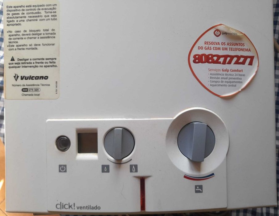 Esquentador Vulcano Ventilado WRD 11-KM E23 (gás natural)