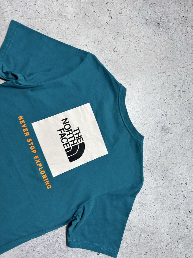 Мужская Футболка The North Face Box Logo Оригинал TNF Идеал XS
