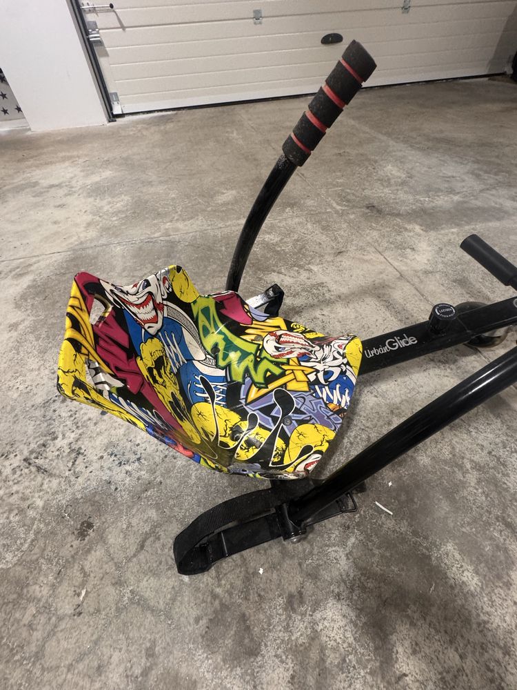 Hoverboard urbanglide com carrinho incluido