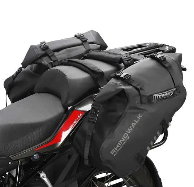 Мотосумки Rhinowalk 28L Мотоциклетні сумки (пара)