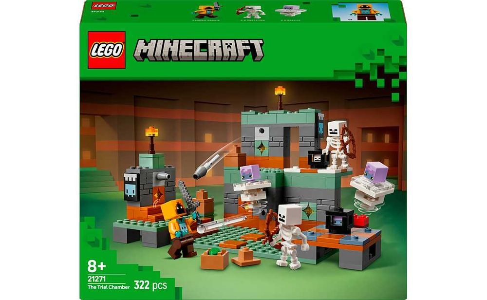 Lego Minecraft 21271 Дворец испытаний. В наличии