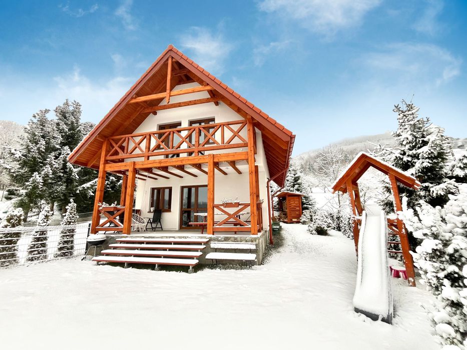 Domek 8 osobowy z kominkiem Czarna Góra Sienna Kotlina Kłodzka