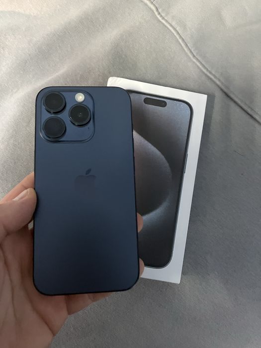 Продам iphone 15 Pro 256Gb Blue Neverlock фізична сім
