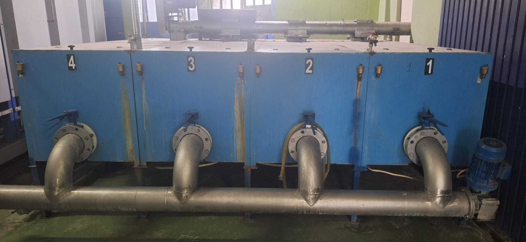 Termobatedeira lotes 4 corpos X 900 kgs