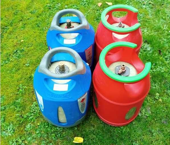 газовые баллоны 5.12.27 литров для ремонта