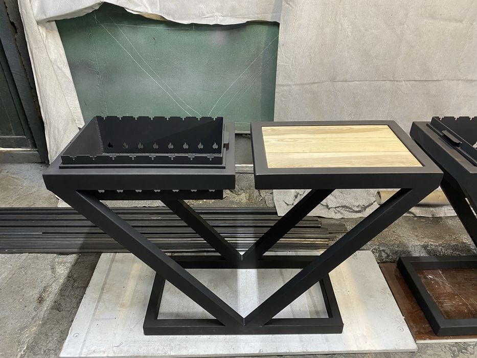 Мангал лофт стилі