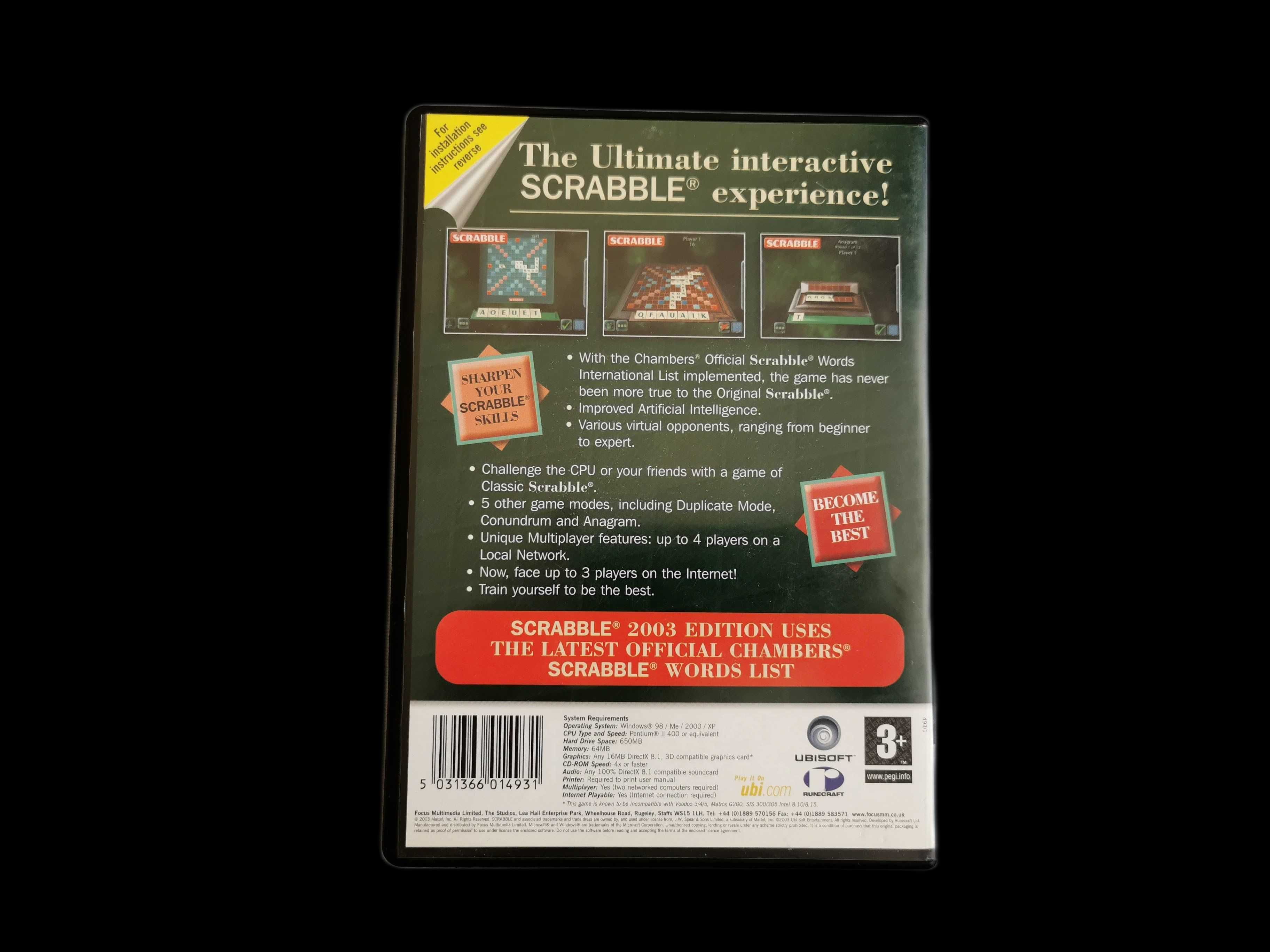 PC Scrabble Interactive 2003 Edition