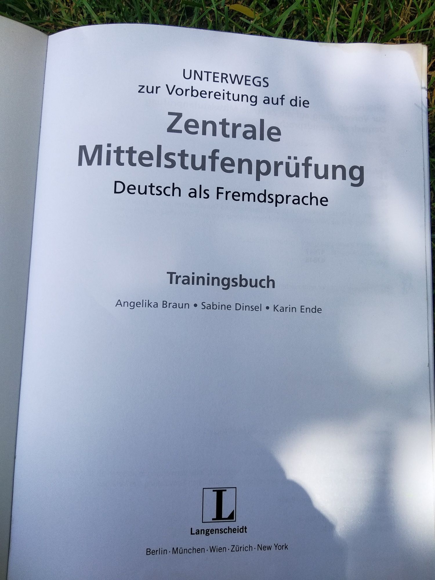 Unterwegs - Vorbereitung auf die Zentrale Mittlestufenpruefung