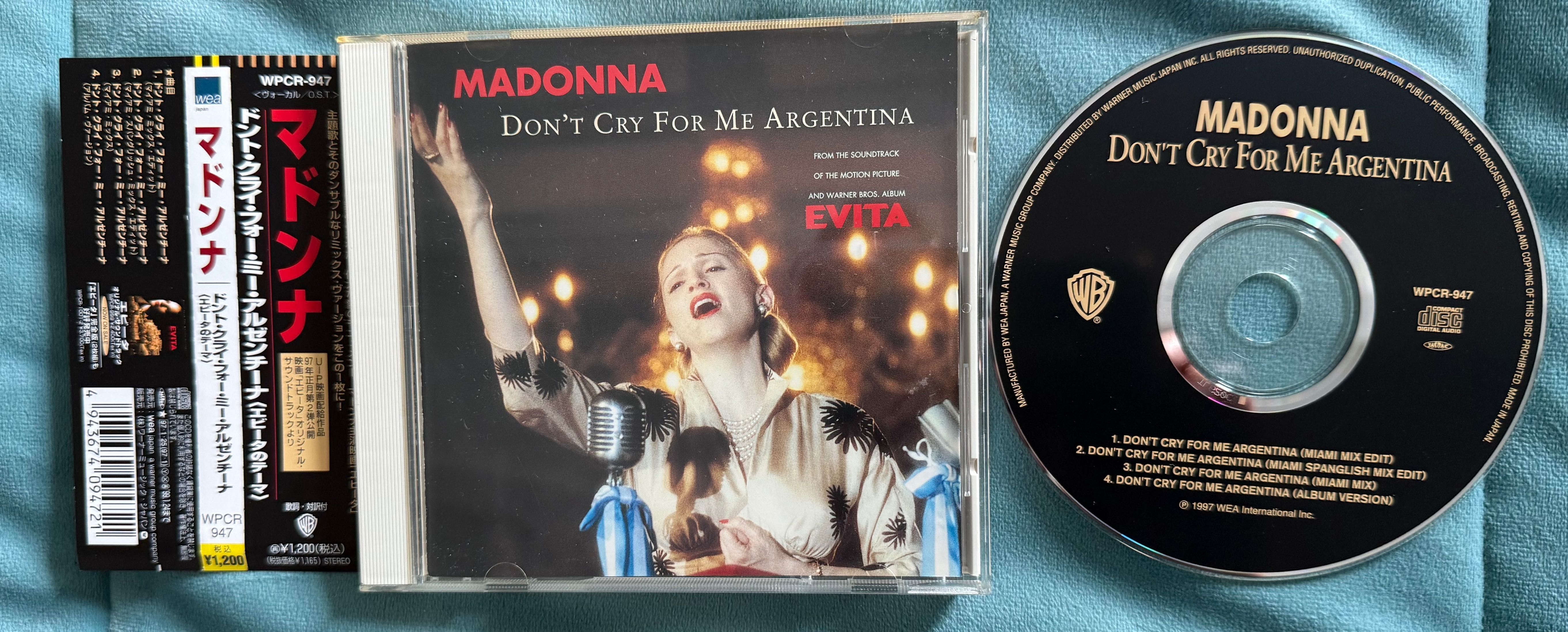 Madonna Varios cd singles