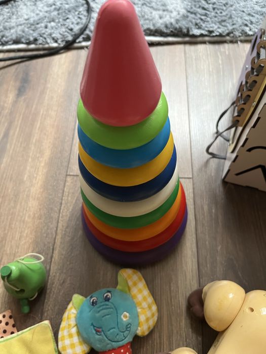 Іграшки для немовлят 6+місяців, лот, бізікуб