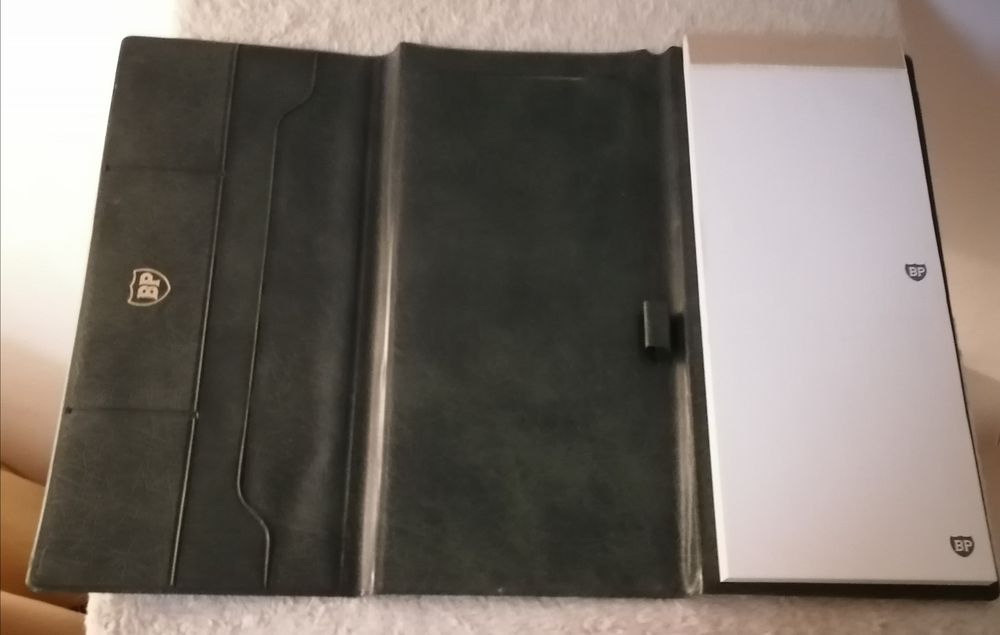 Bloco de Notas, Apontamentos  da BP  - Vintage