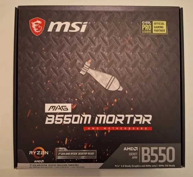 Motherboard MSI B550M Mortar AM4 Micro-ATX