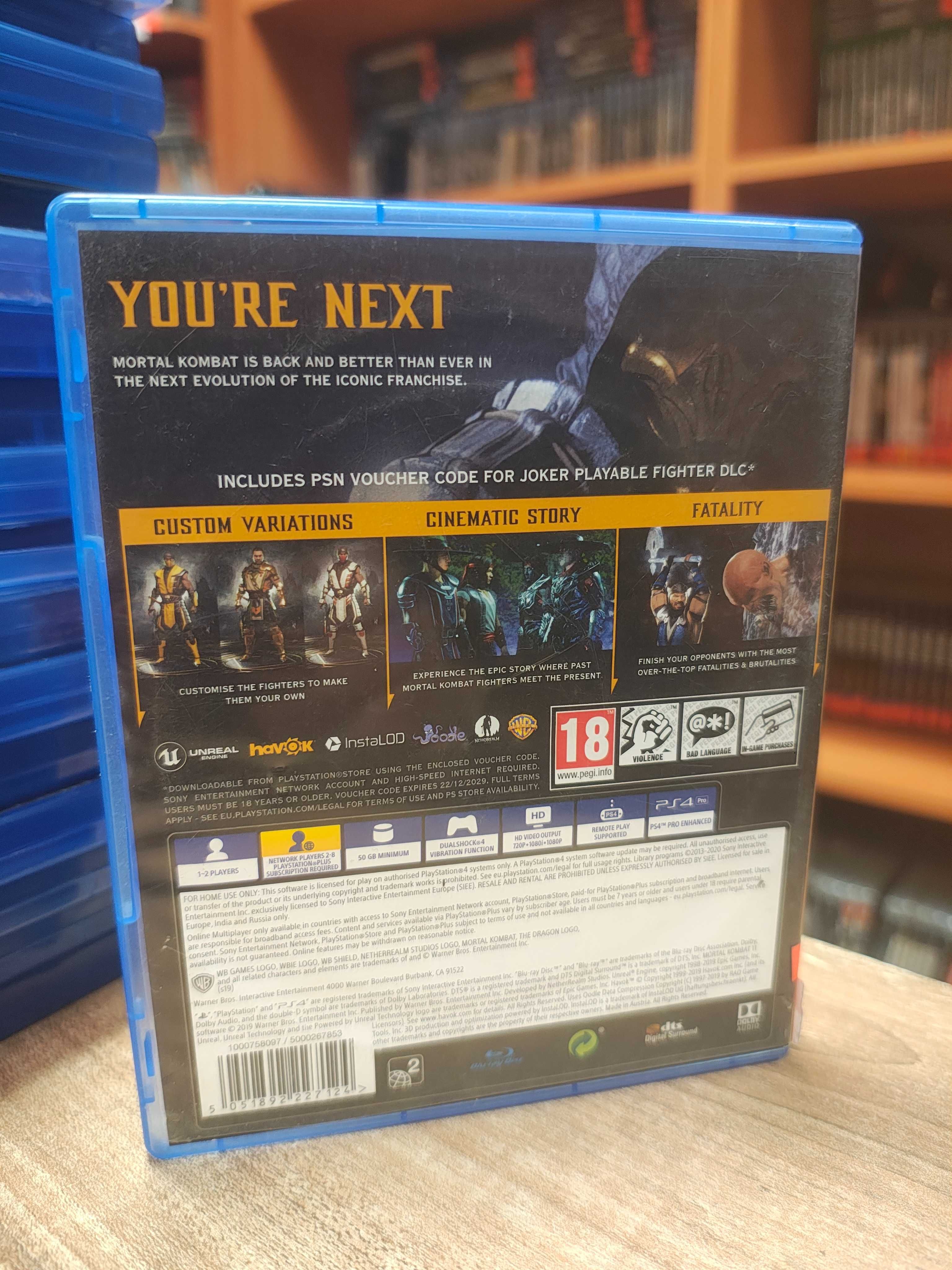 Mortal Kombat 11 Sony PlayStation 4 PS4 PS5 Wymiana Skup SklepRetroWWA