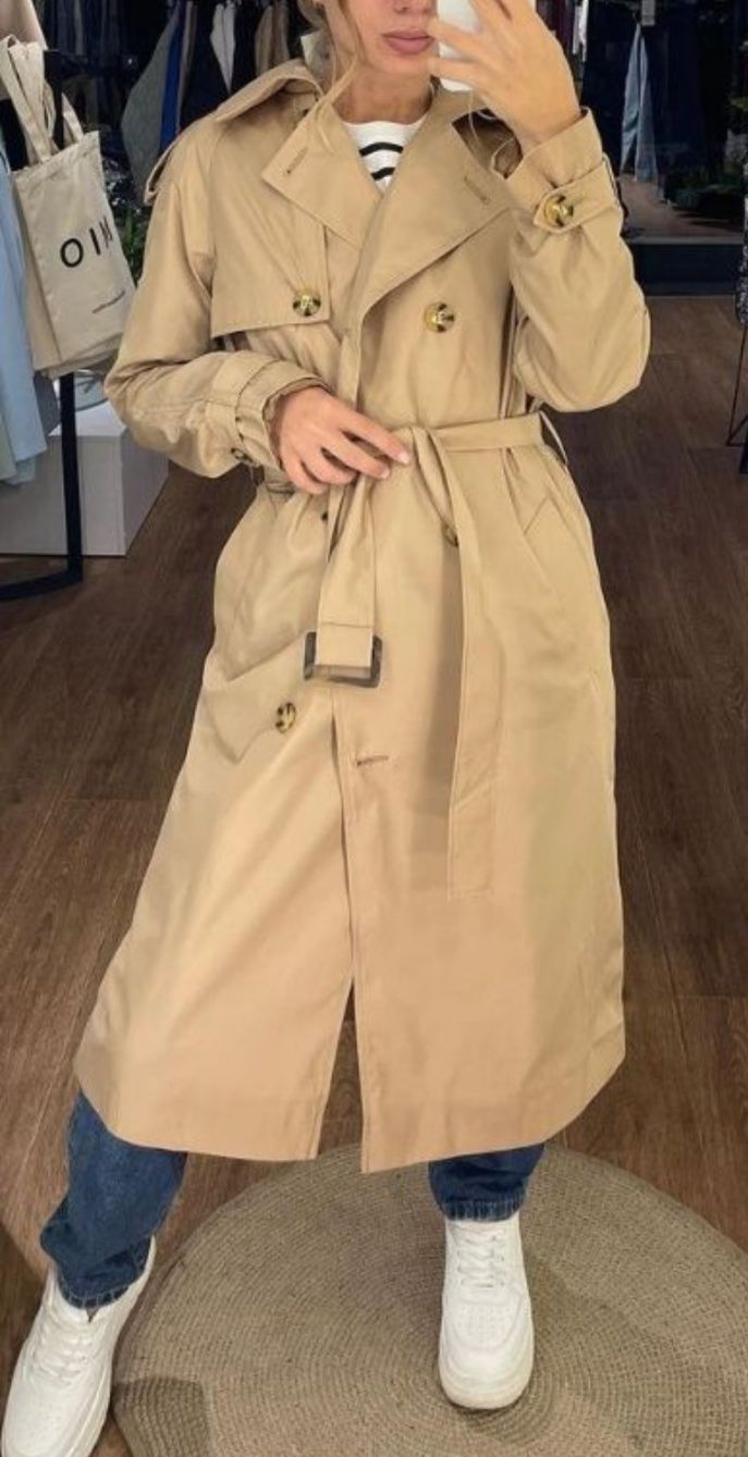 Тренч плащ пальто Zara