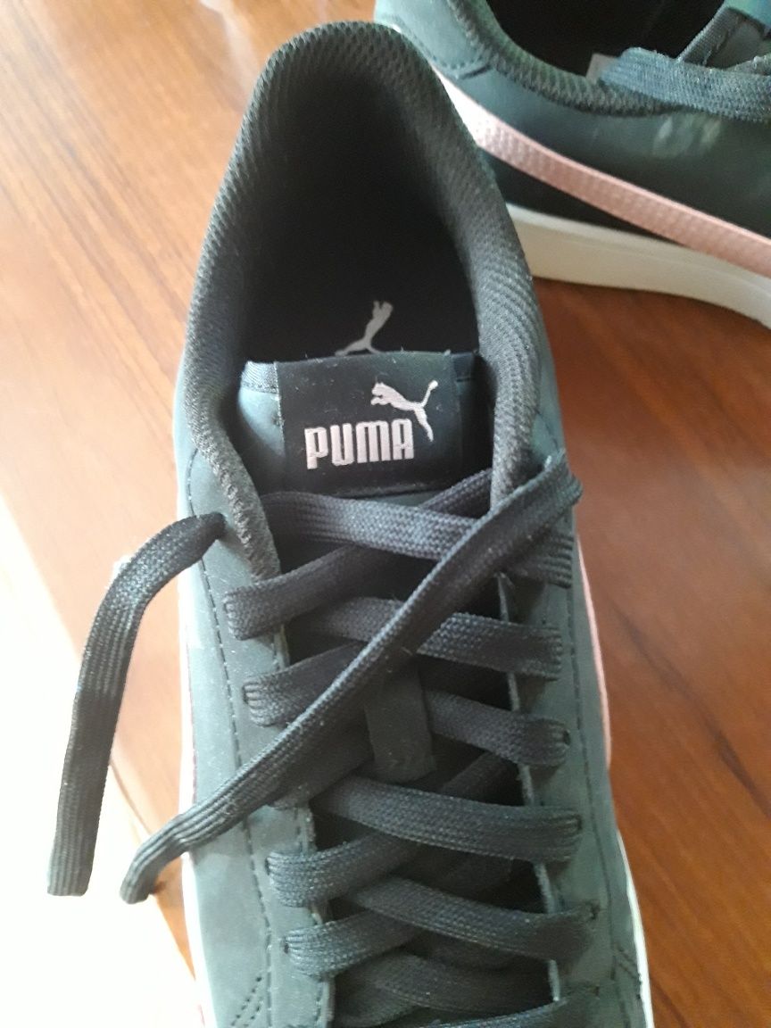 Czarne buty sportowe sneakersy rozmiar 40, wkładka 25,50cm Puma