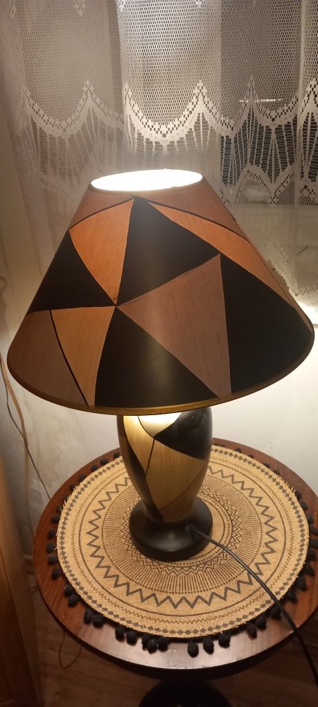 Lampa stojąca, stołowa 51 cm wysoka,