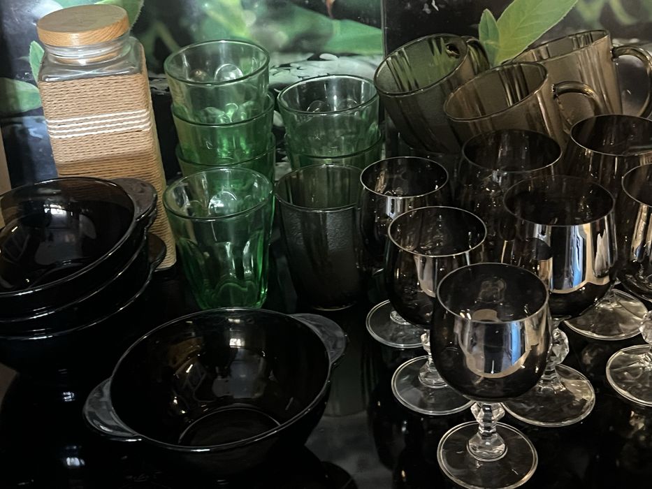 Oddam w dobrej cenie Szkło do oddania kieliszki szklanki  flaczarki