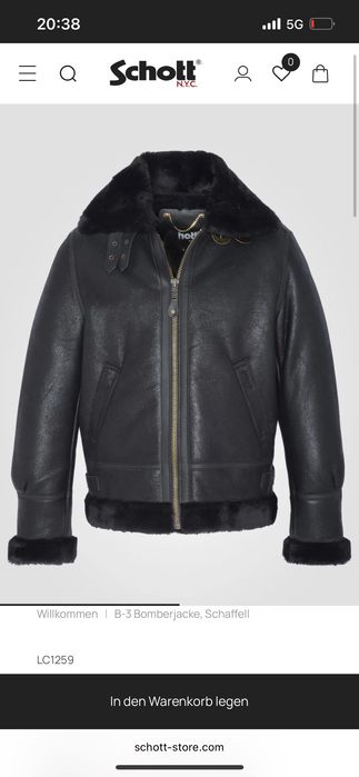 Schott NYC Lc1259 кожаная мужская зимняя куртка