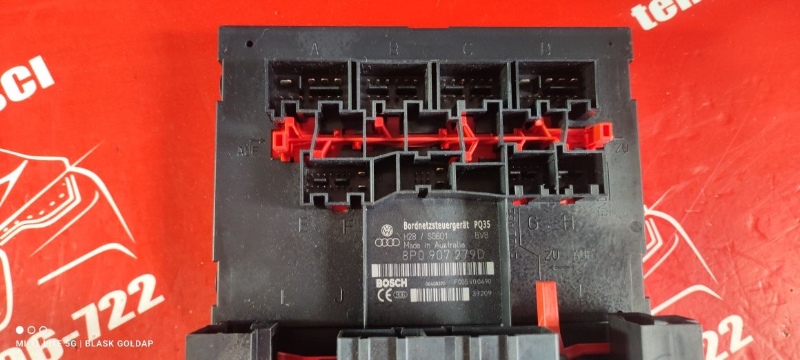 Moduł Komfortu Bordnetz Oryginalny Audi A3 8P 1.6 3D 2003 Blask Gołdap