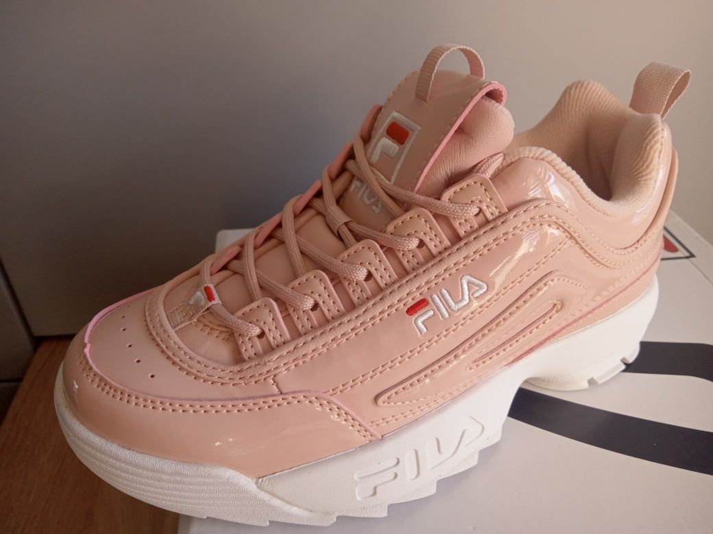 Buty Sportowe sneakersy Fila Disruptor Pink r.37.5