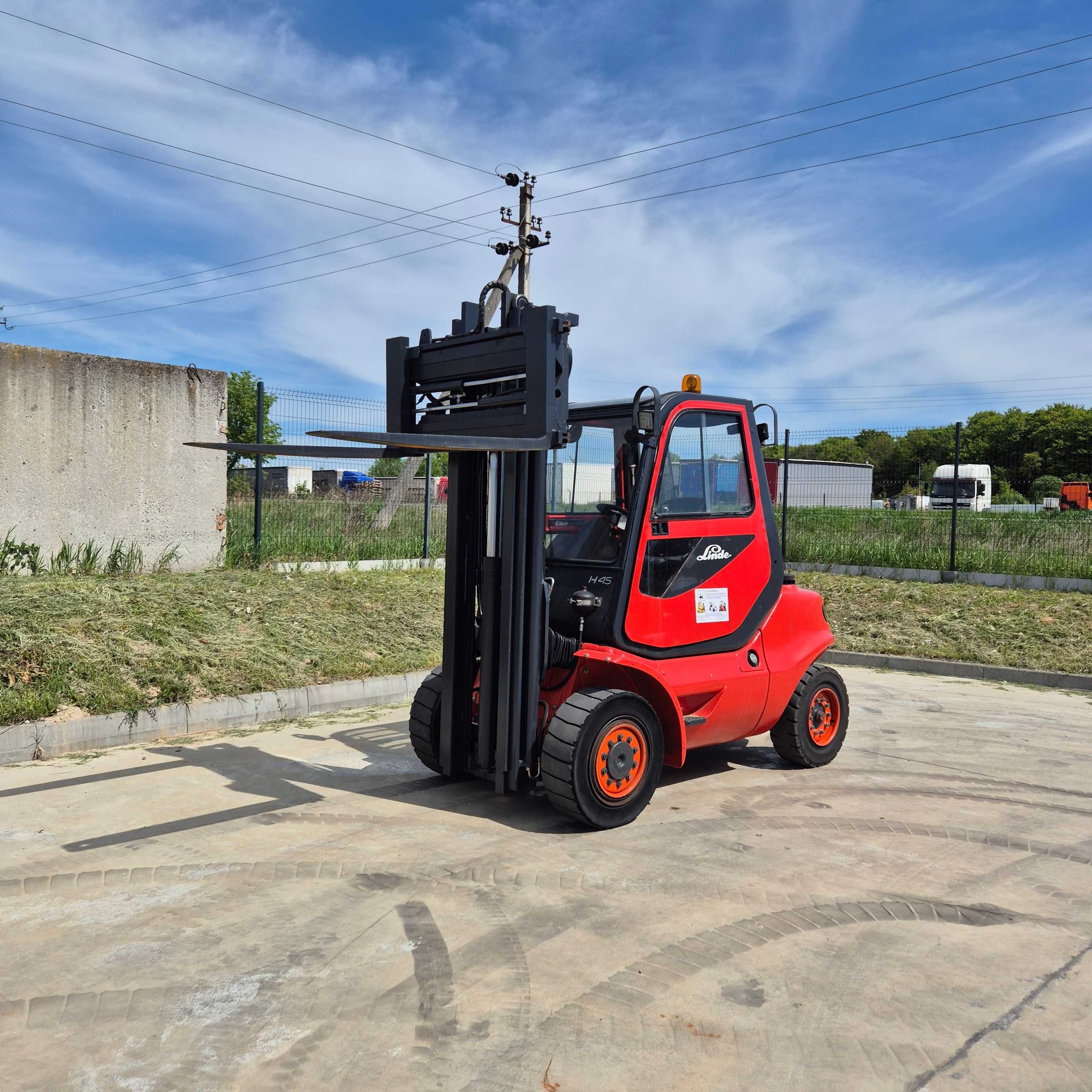 Дизельний навантажувач Linde H45D