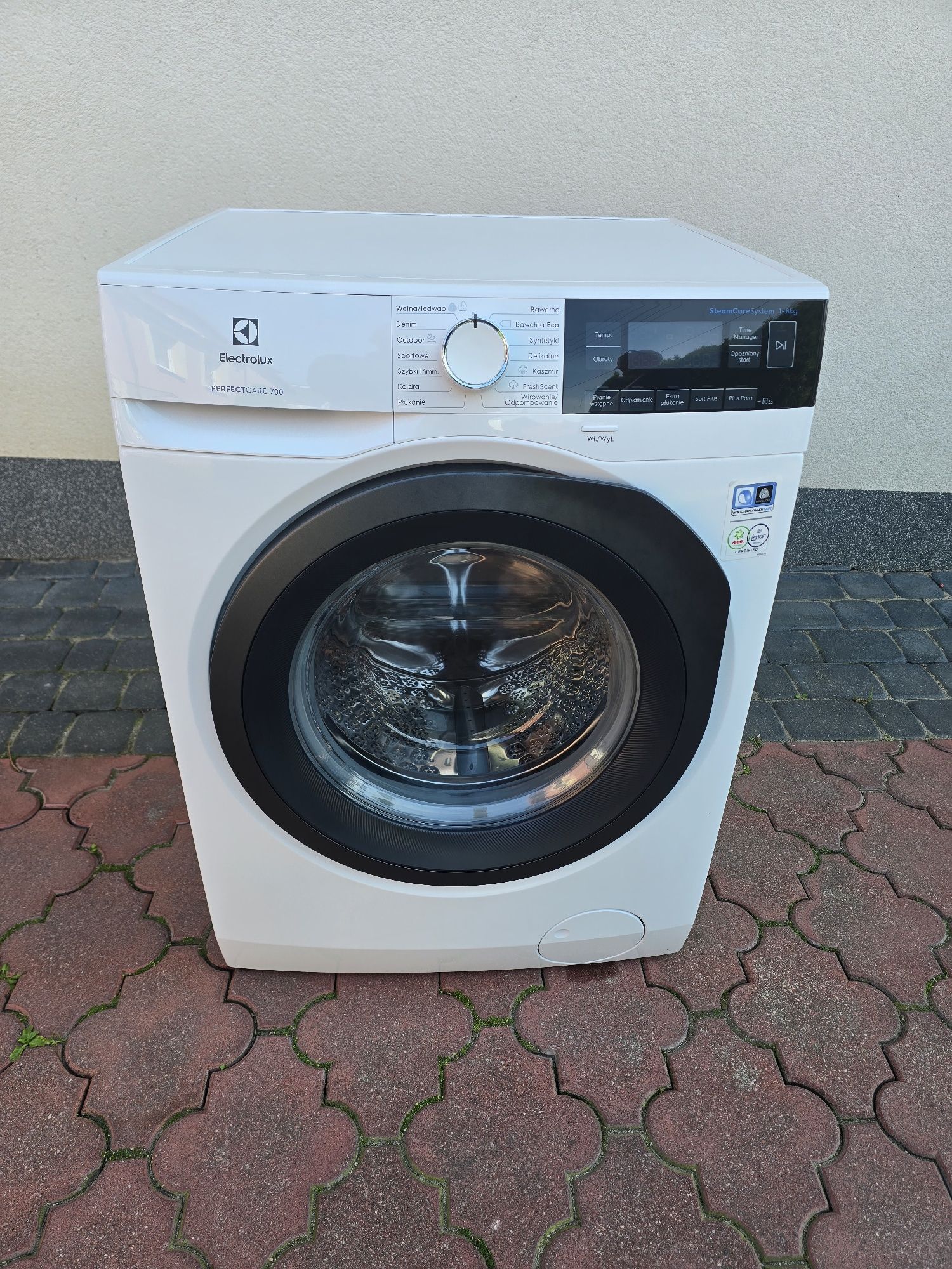 Pralka ELECTROLUX 8Kg WyswLed Inverter A+++ 1400Rpm Parowa