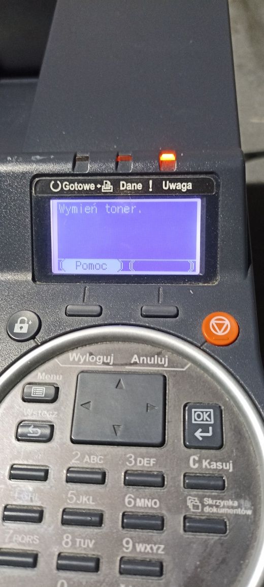 Drukarka Kyocera P3045dn uszkodzona
