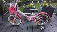 Btwin Docto Girl 500 rowerek dziecięcy dla dziewczynki 16 kółka boczne