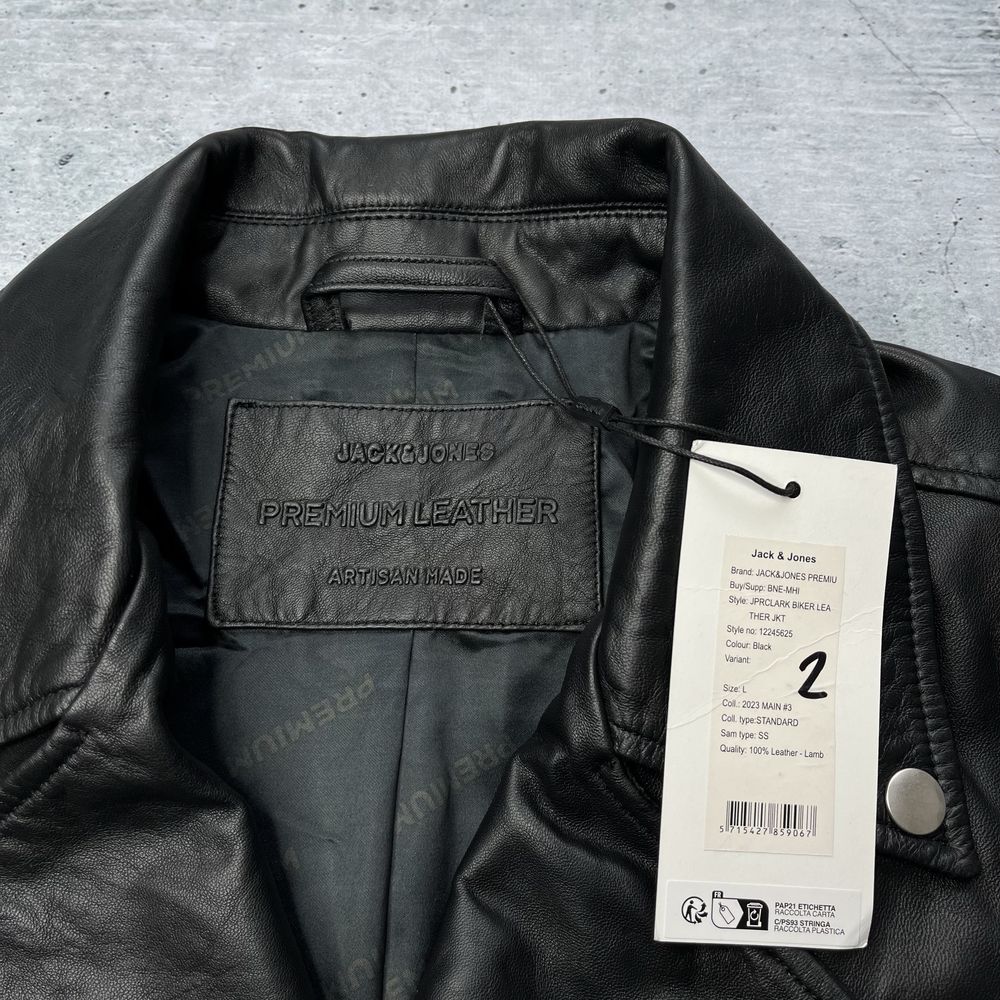 Куртка Jack&Jones 100% leather