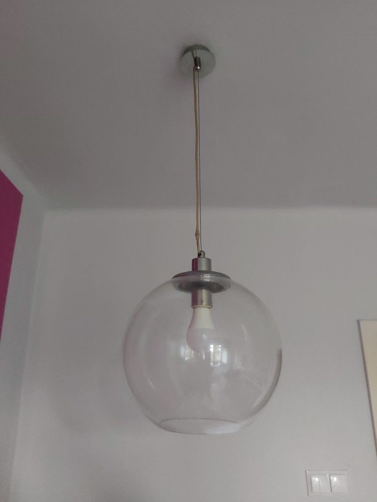 Lampy wiszące szklane