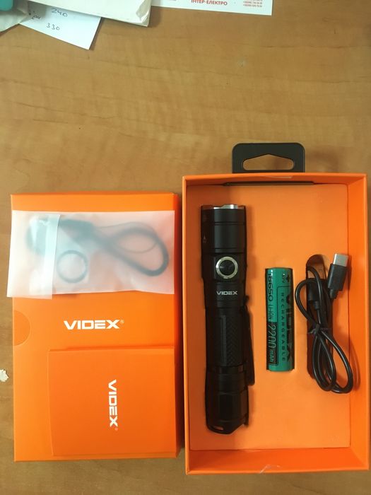 Фонарик videx a105z