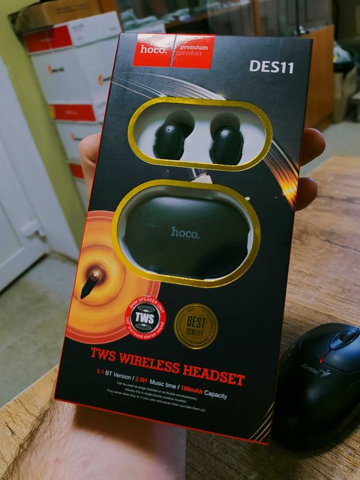 Блютуз навушники Hoco des11