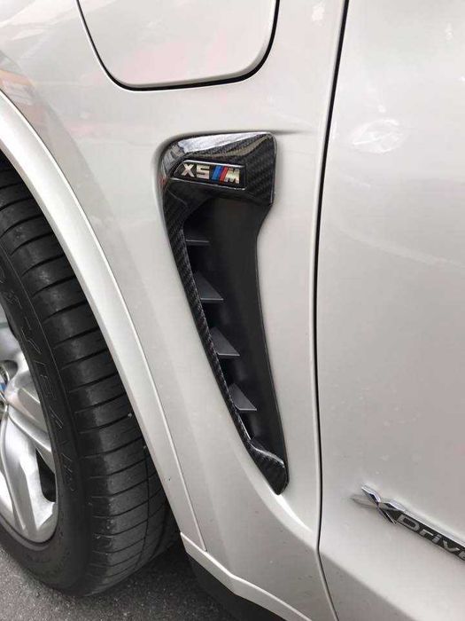 bmw x5 m f15 жабры карбон накладки на крылья BMW X5 M F15 Performance