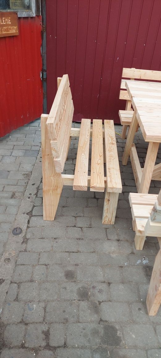 Zestaw ogrodowy stol+4 ławki