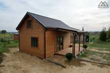 Domek letniskowy 35m2 +10 m2 taras. Bez pozwolenia na budowę