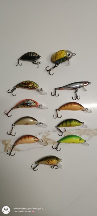 Woblery Salmo Rapala !!! Kleń Jaź Okoń !!!