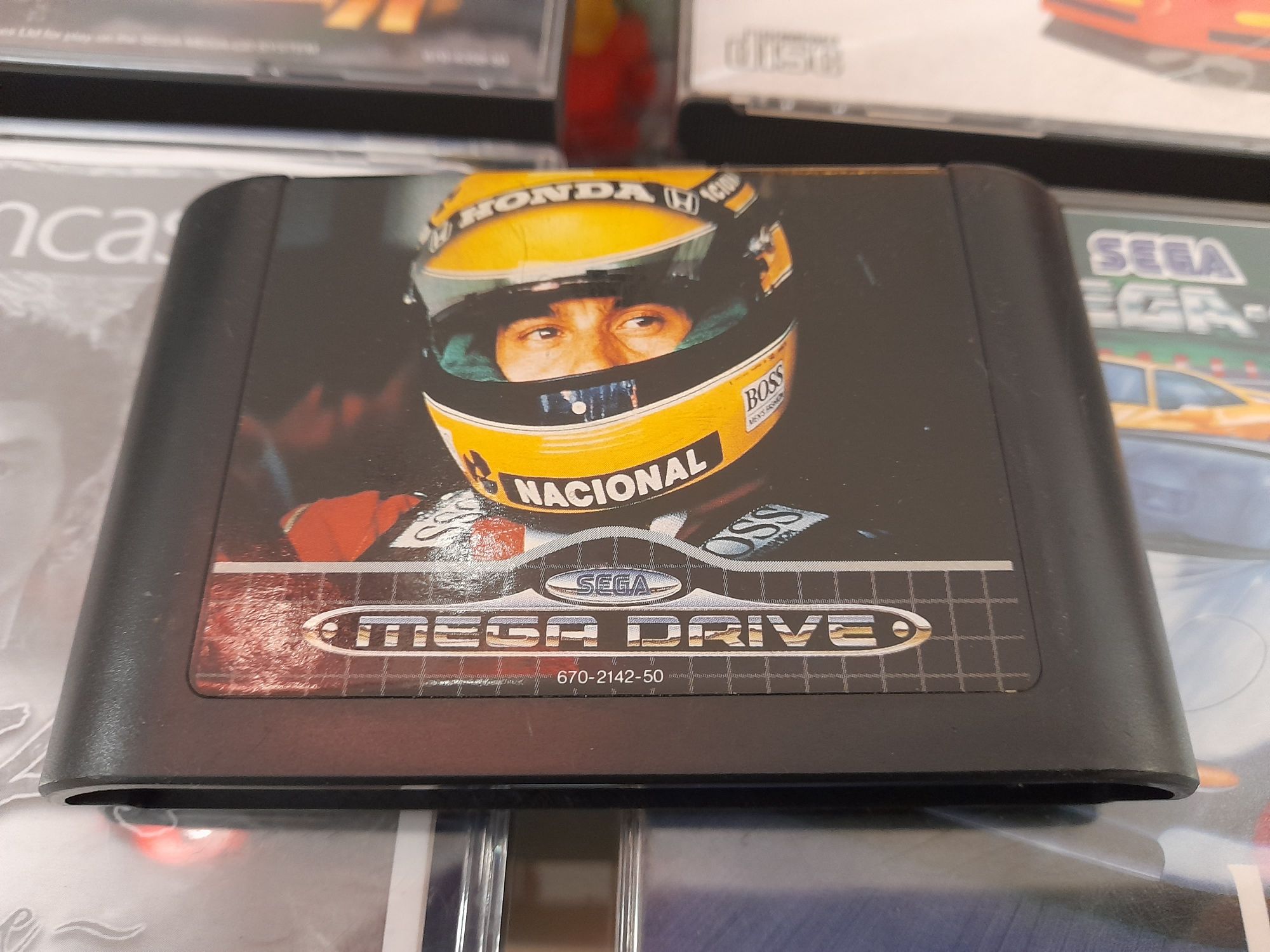 Jogos de consolas Mega Drive - SEGA - Dreamcast Ayrton Senna - Shinobi